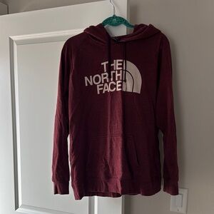 The North Face Burgundy Hoodie